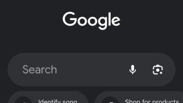 Google app on iPhone lets you choose between Google Search and Gemini.