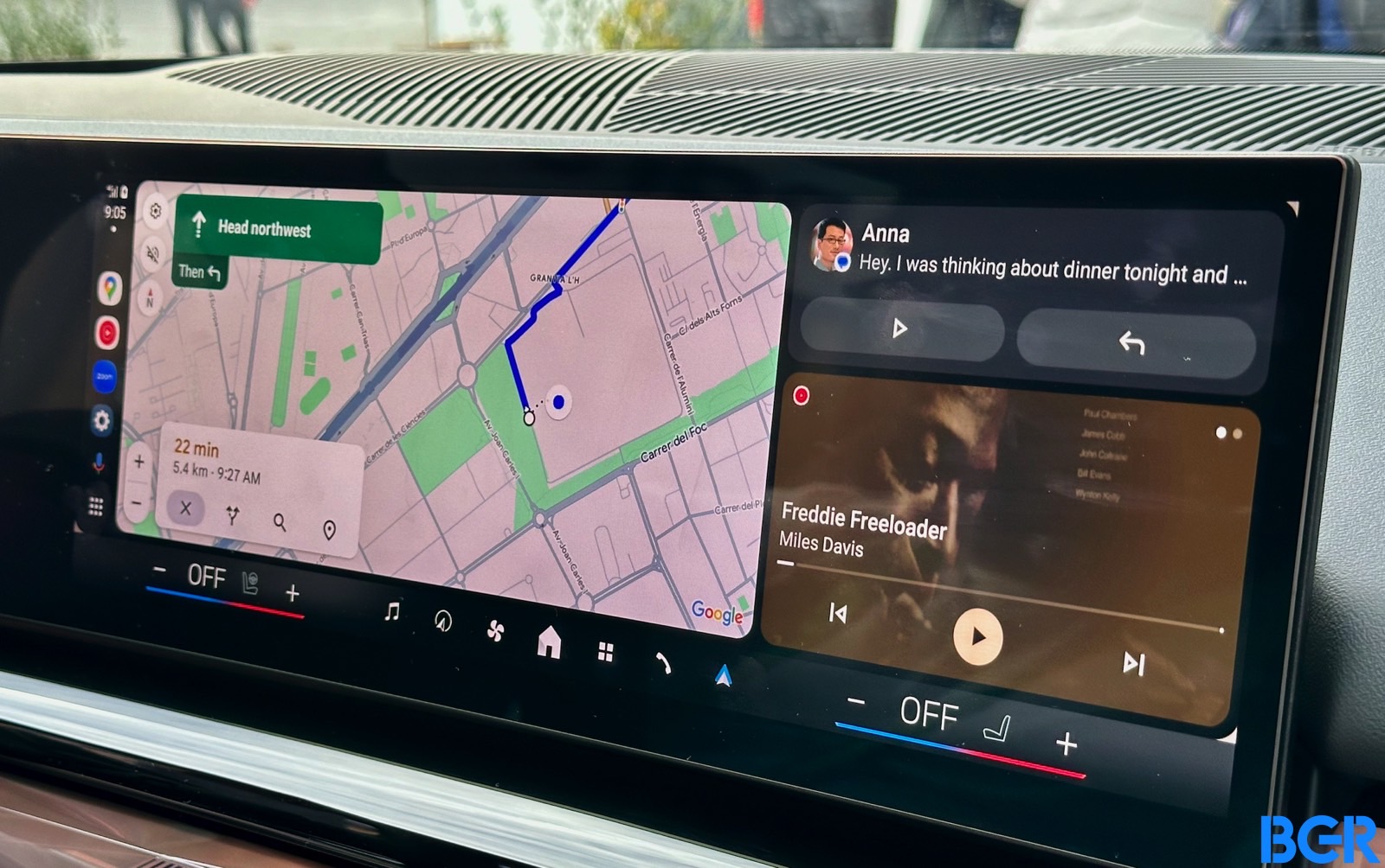 Android Auto will summarize long texts with the help of AI.