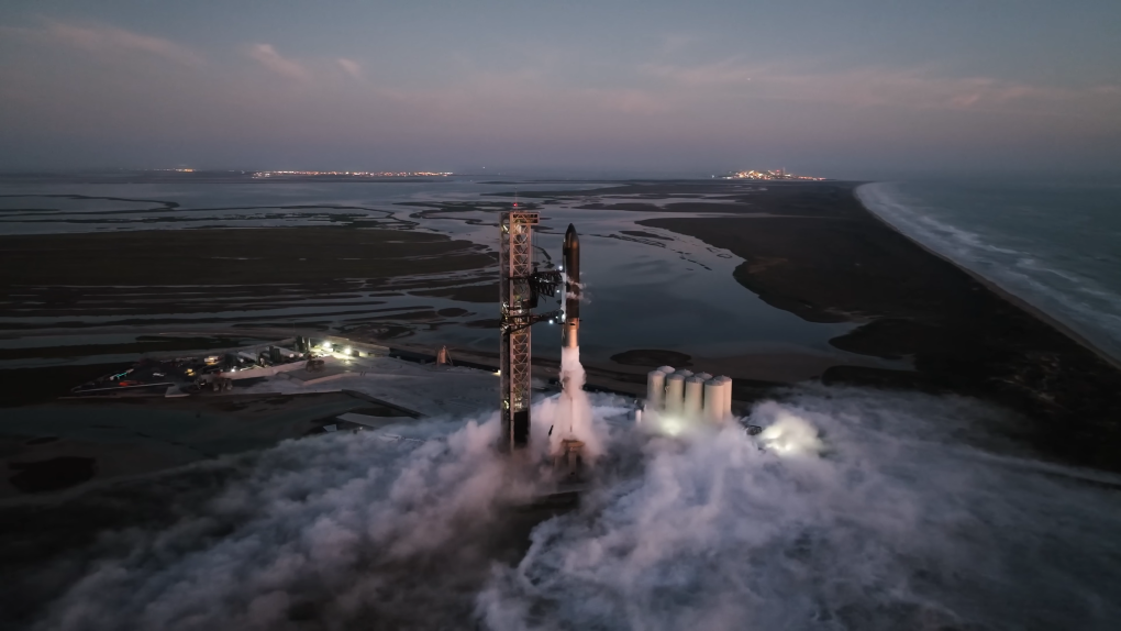 starship launch test