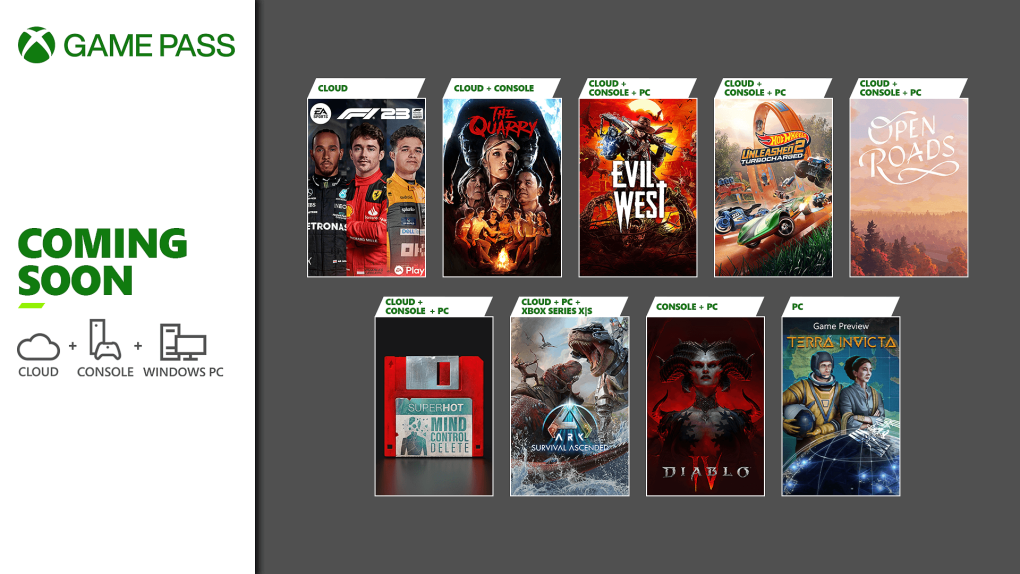 Xbox Game Pass additions and leaving in the second half of March 2024
