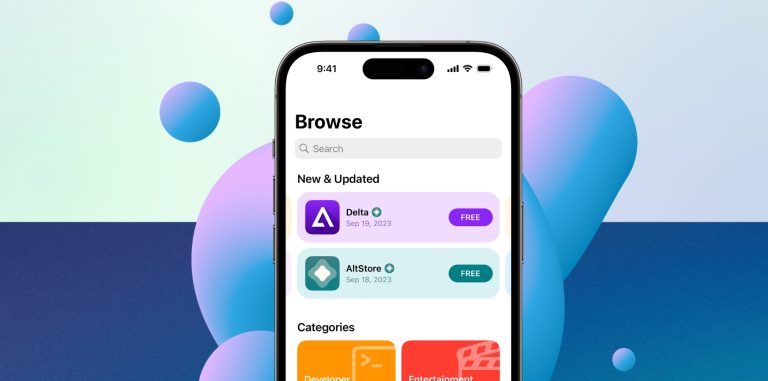 iPhone alternative app store AltStore first alternative app store