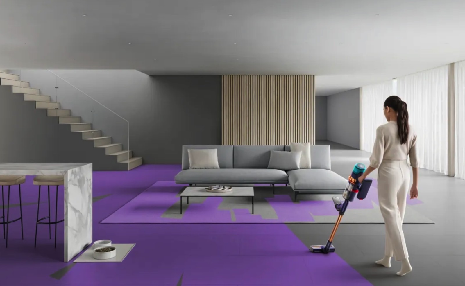 Dyson CleanTrace AR app shows you where you vacuumed.