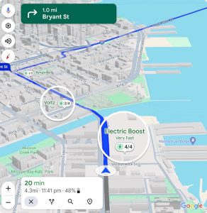 Google Maps will display charging speed and real-time port availability for EV chargers.