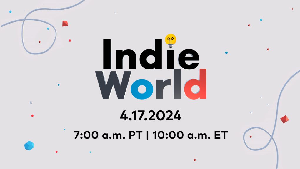 Indie World Showcase event in April 2024