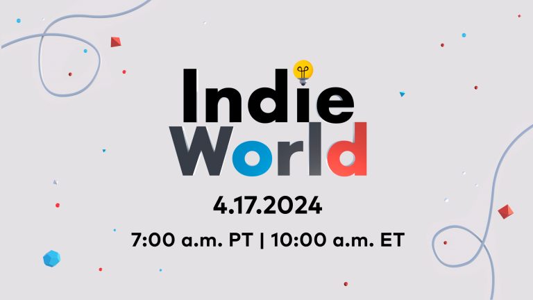 Indie World Showcase event in April 2024
