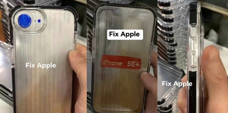 iPhone SE 4 case leaked