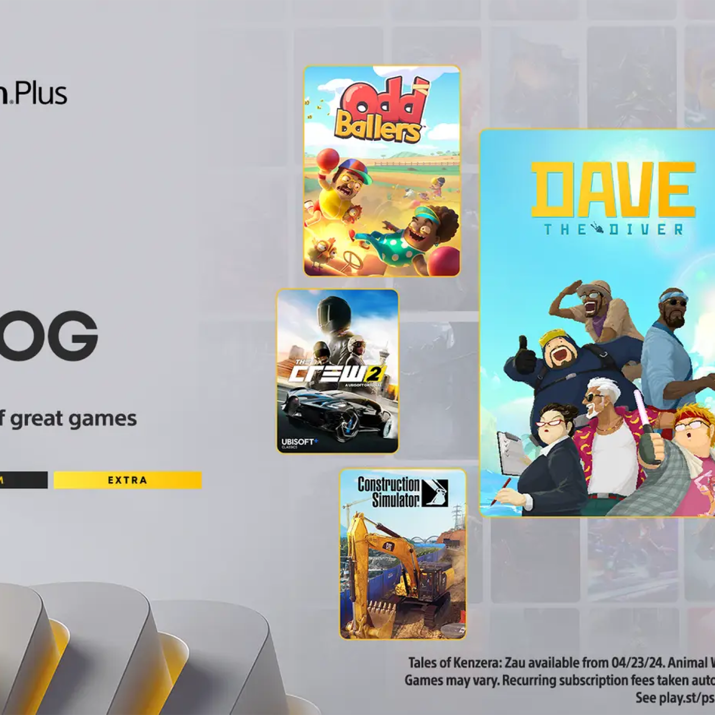 PlayStation Plus April 2024: Everything new on Extra and Premium