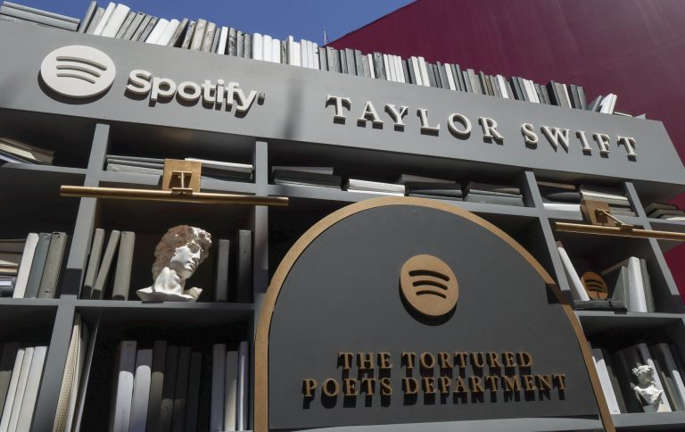 Taylor Swift Spotify installation