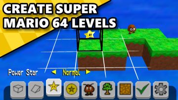 Mario Builder 64 is a new mod for Super Mario 64.