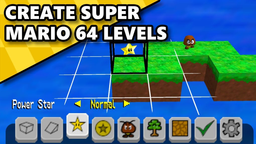 Mario Builder 64 is a new mod for Super Mario 64.