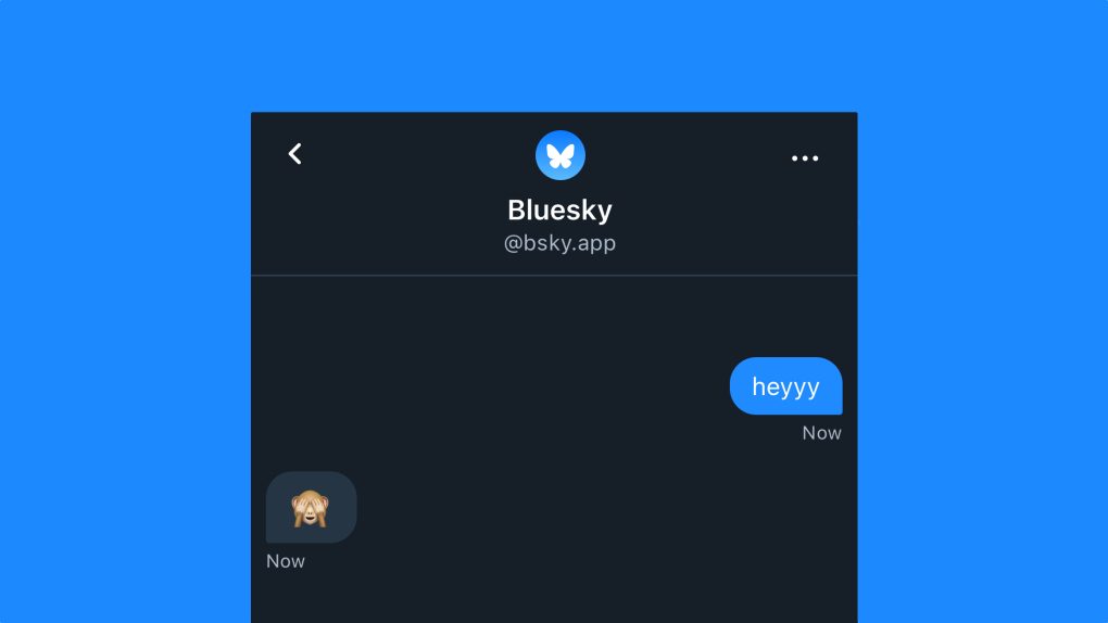 Just shipped: Bluesky Direct Messages!