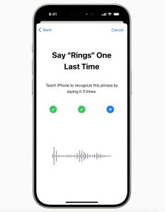 Einrichten Von Vocal Shortcuts Auf Einem Iphone Mit Ios 18.