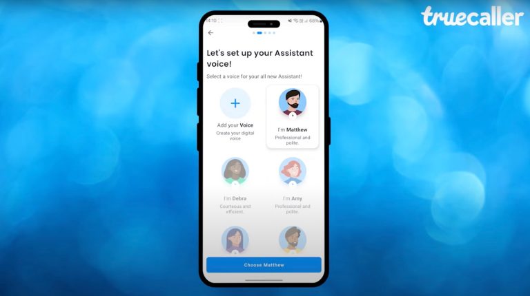 Truecaller AI Assistant speaks in your own voice.