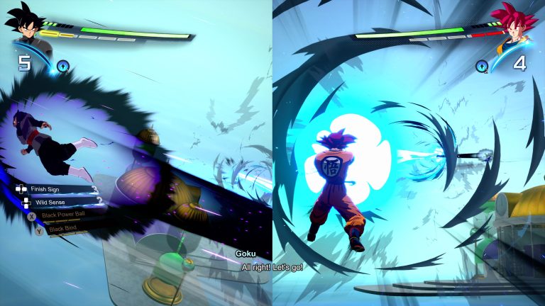 You can play split-screen matches in Dragon Ball: Sparking Zero.