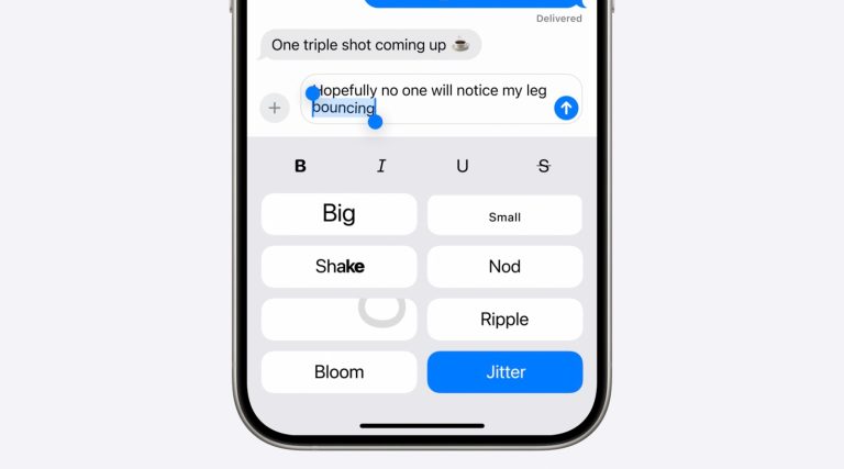 iOS 18: Did someone say animate each iMessage word?