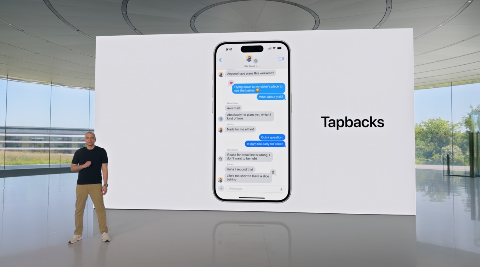 يدعم Tapback أي رمز تعبيري في iOS 18.