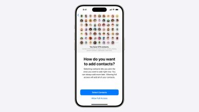 iOS 18 Contacts app