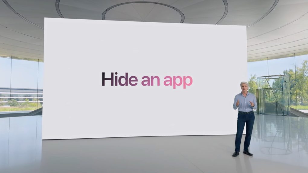 iOS 18 lets you hide iPhone apps.