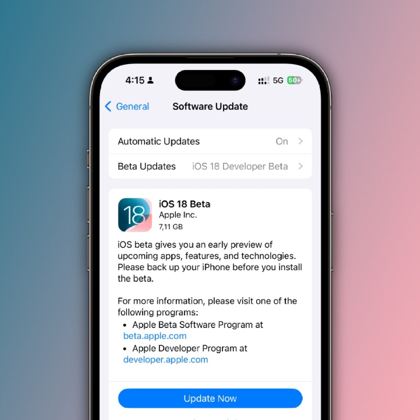 iOS 18 beta download: How to install iOS 18 on your iPhone