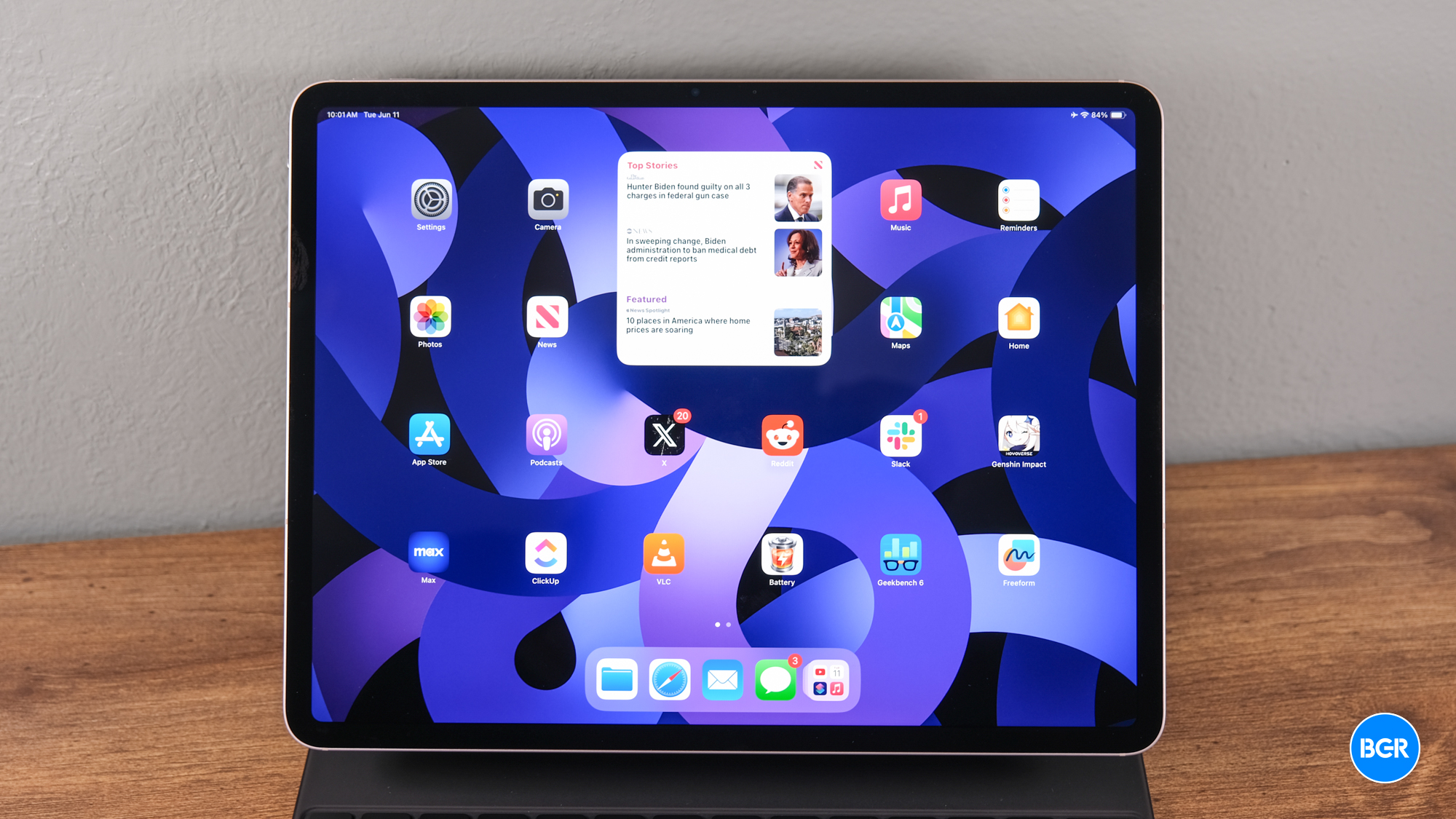 2024 iPad Air display