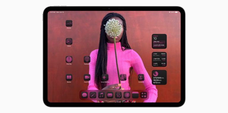 iPadOS 18 Home Screen redesign