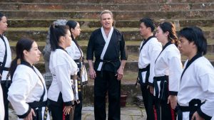 Netflix series Martin Kove as John Kreese in Cobra Kai.