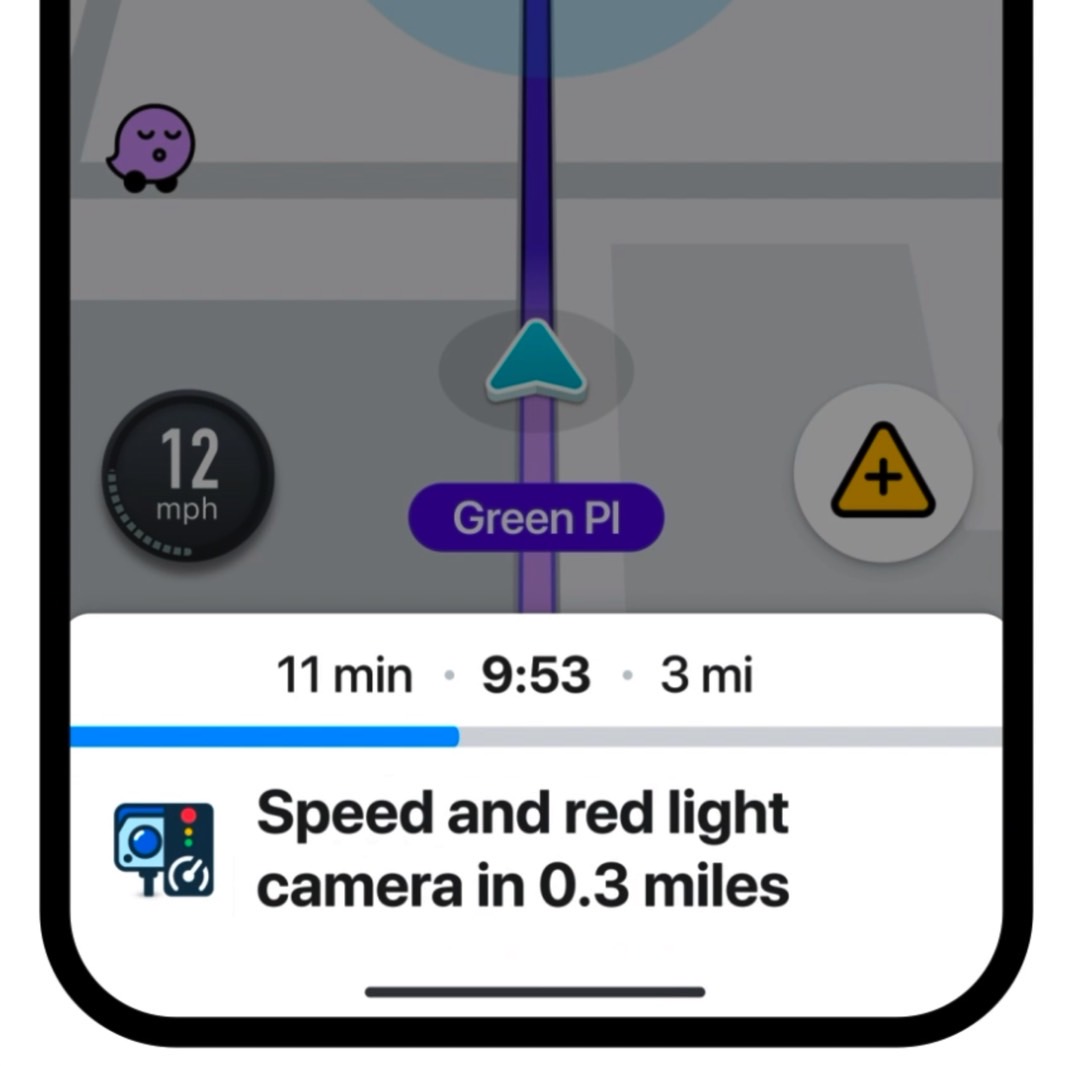 Waze will give you camera alerts where available.