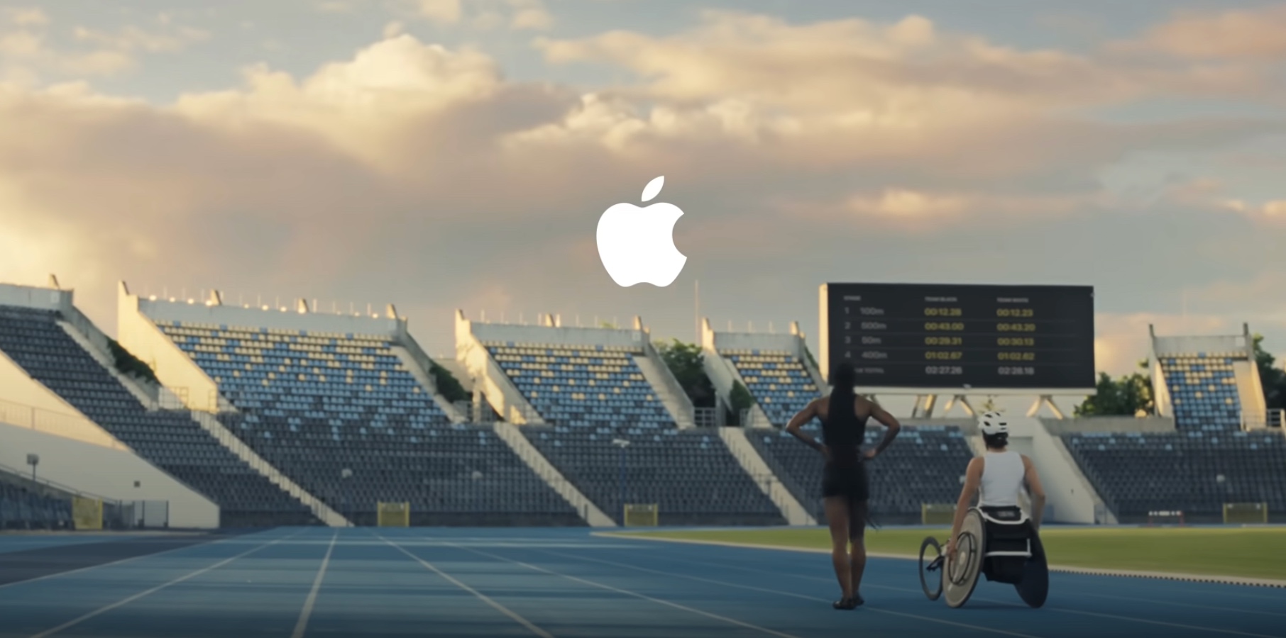 Apple ad promotes accessibility features for parathletes