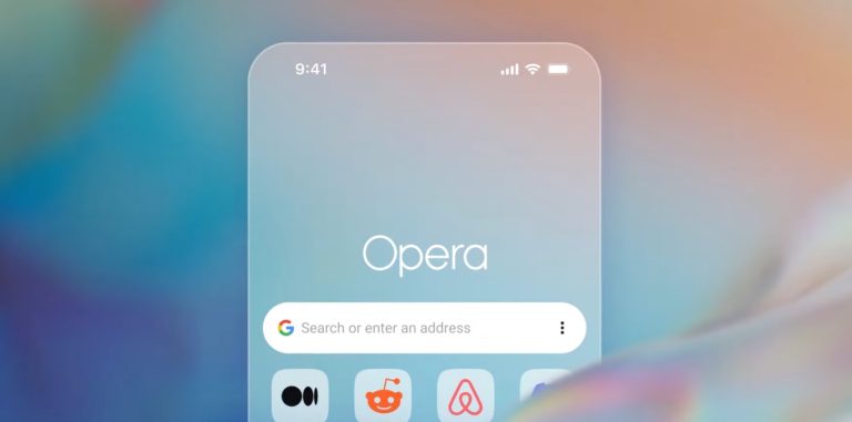 Opera One AI browser for iOS