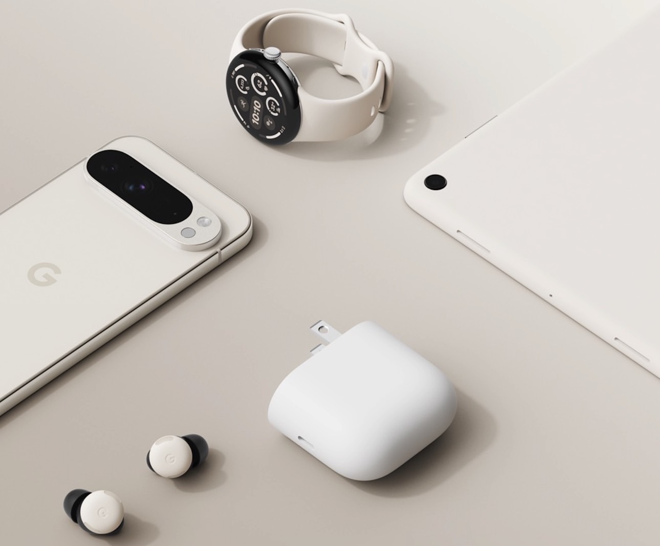 Pixel Watch 3, Pixel 9, Pixel Buds Pro 2 and Pixel Tablet.