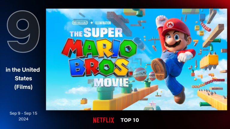 The Super Mario Bros. Movie is still a hit on Netflix.