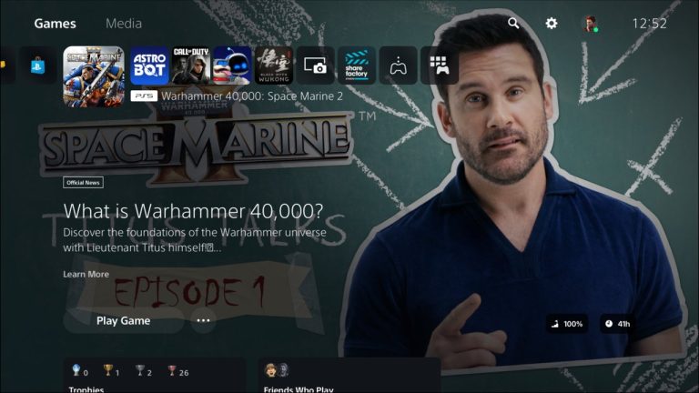 PS5 ads PS5 home screen is now showing more ads.