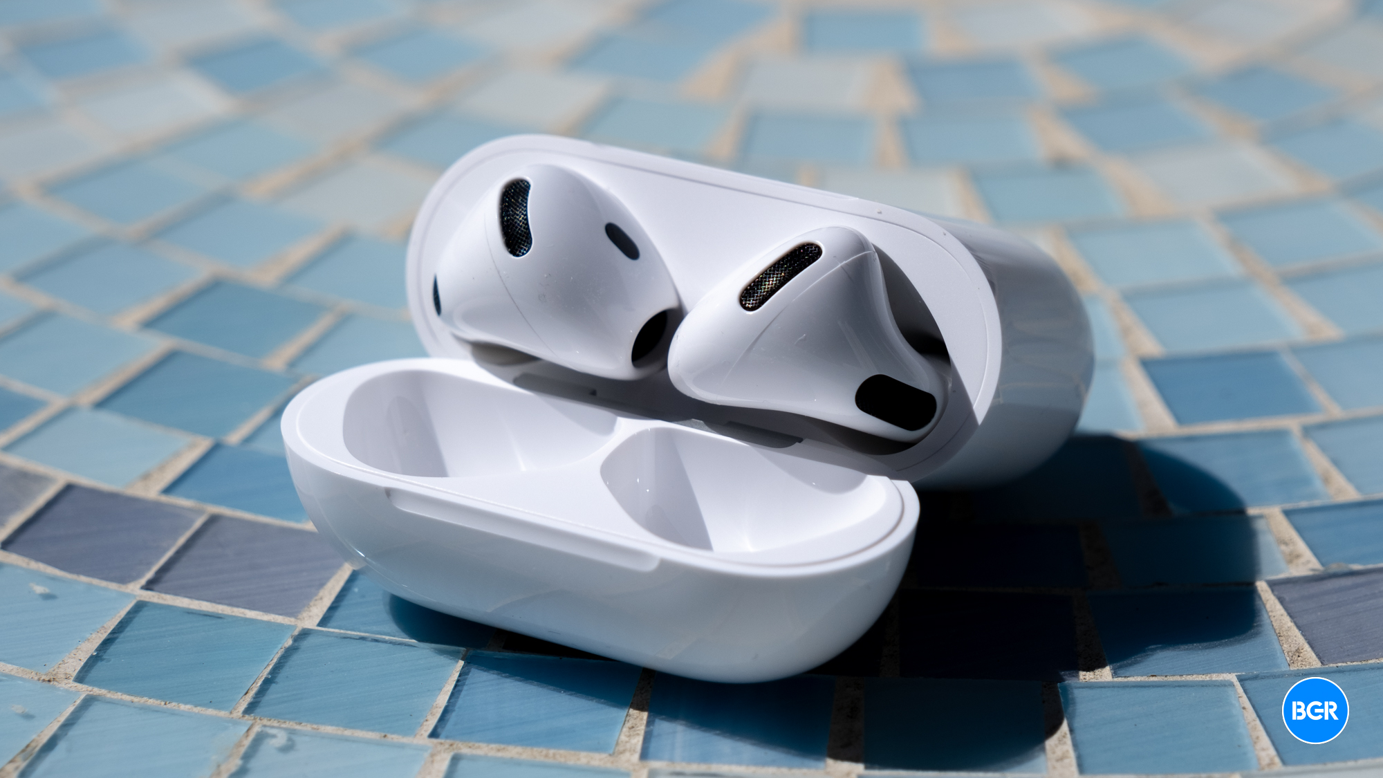 AirPods 4 in a charging case