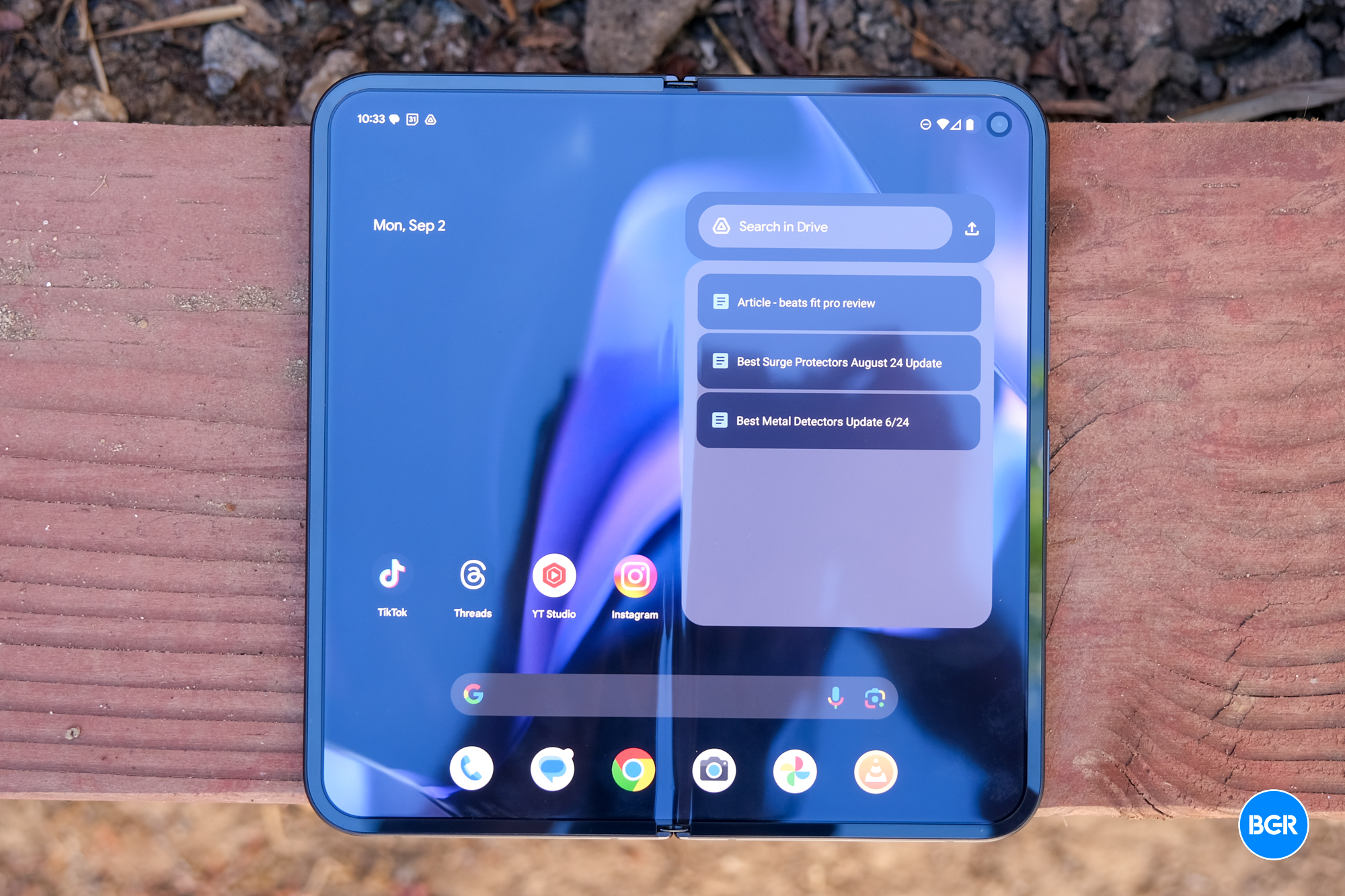 Google Pixel 9 Pro Fold Display