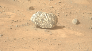 zebra rock on Mars