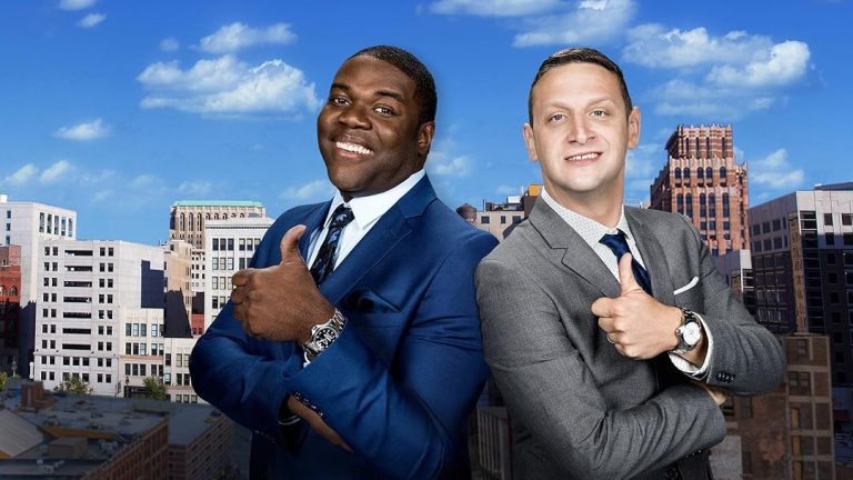 Sam Richardson and Tim Robinson in Detroiters.