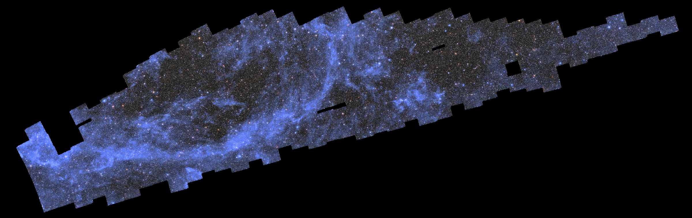 Euclid first mosaic of images