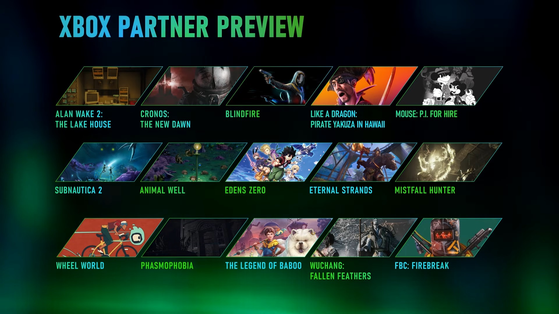 Xbox Partner Preview Oct. 2024 Every new game and trailer