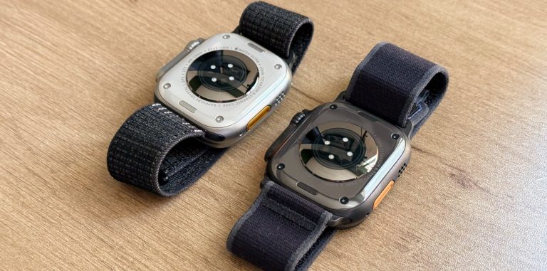 مقارنة الألوان لساعة Apple Watch Ultra 2