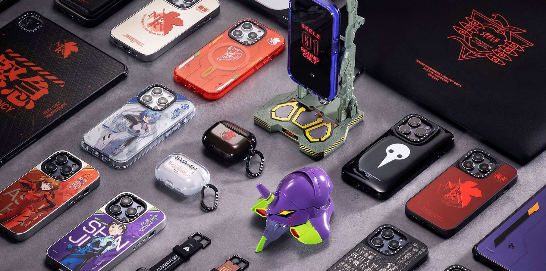 CASETiFY Evangelion collab cases available for iPhone 16