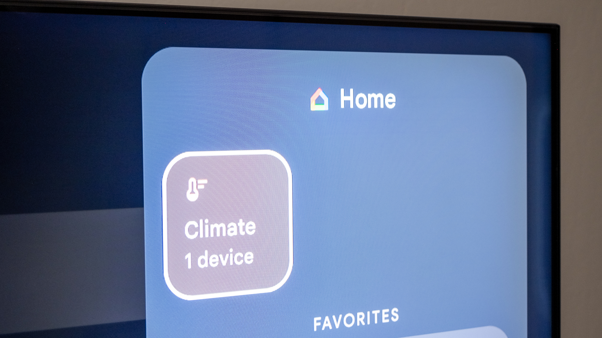 Google TV Streamer Home Panel