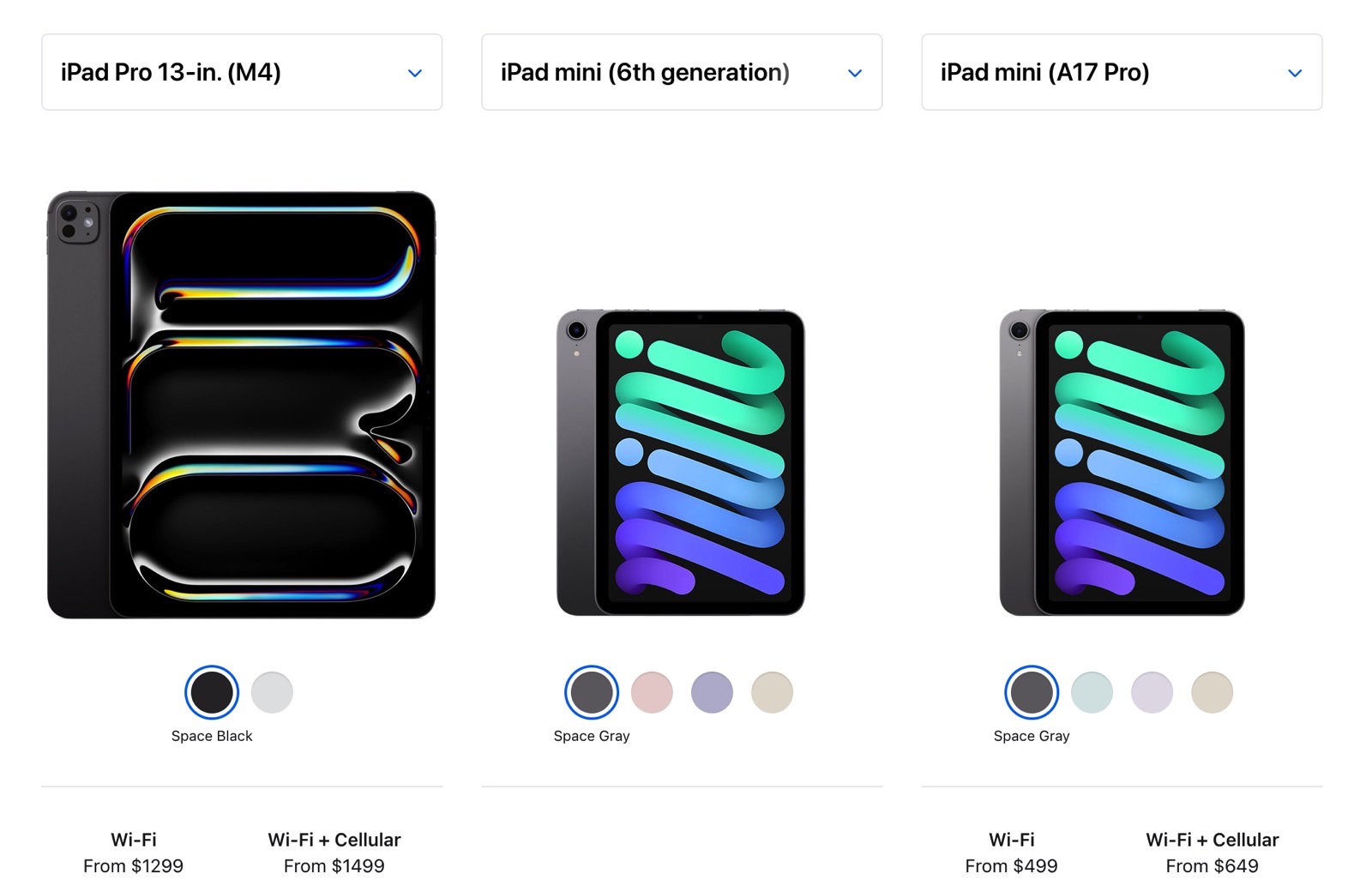 The iPad mini 7 and iPad mini 6 are practically identical.