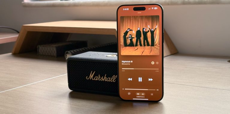 Marshall Emberton III review iPhone 16 Pro Max