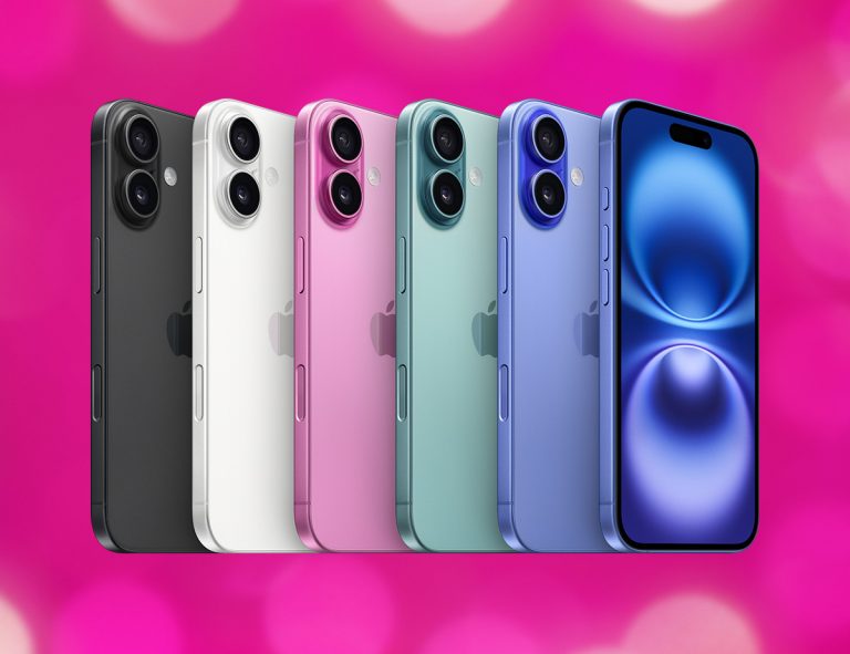 iPhone 16 lineup on T-Mobile