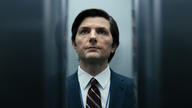 Adam Scott in ``Severance.''