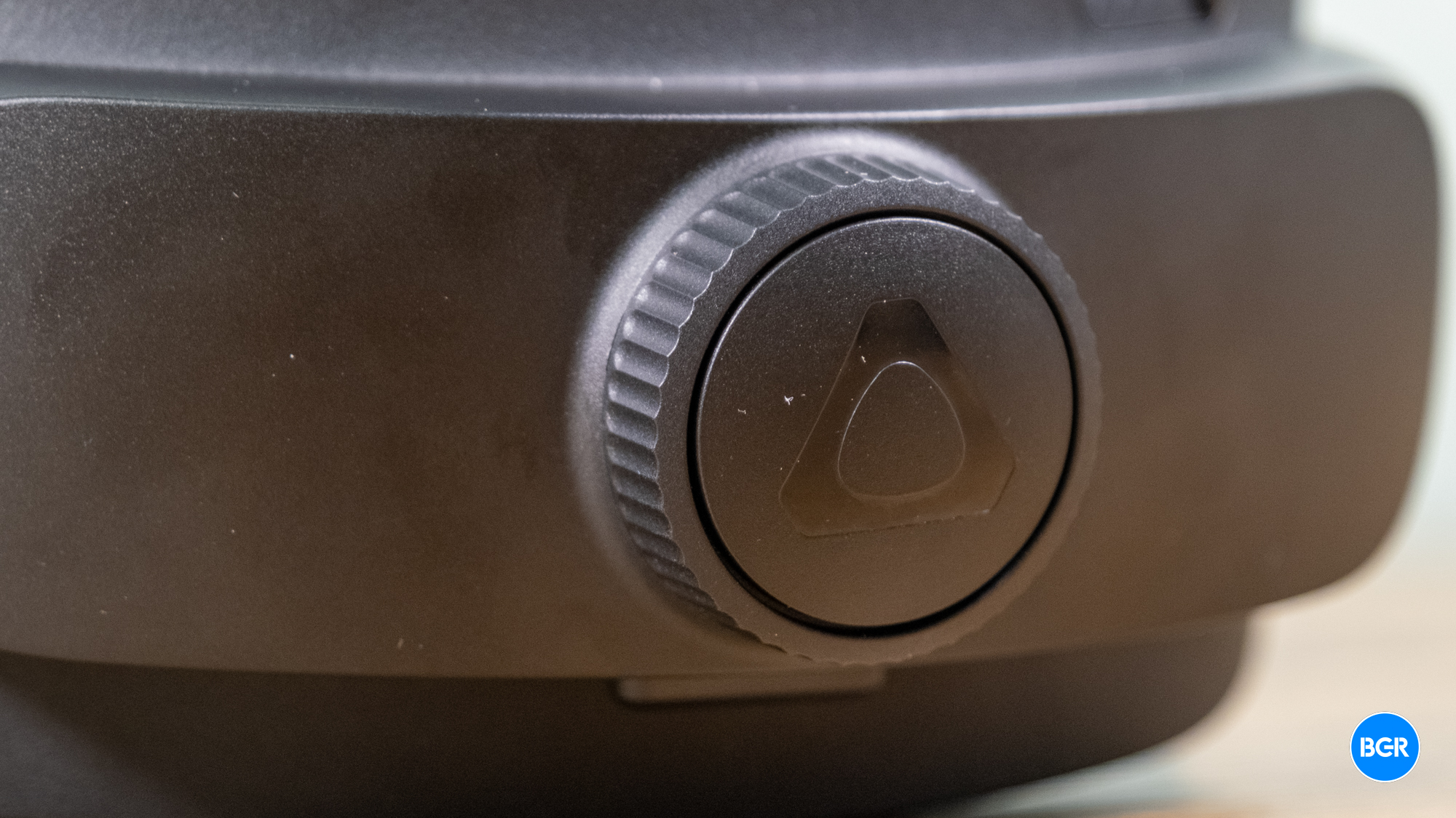 Tightener on the HTC Vive Focus Vision.