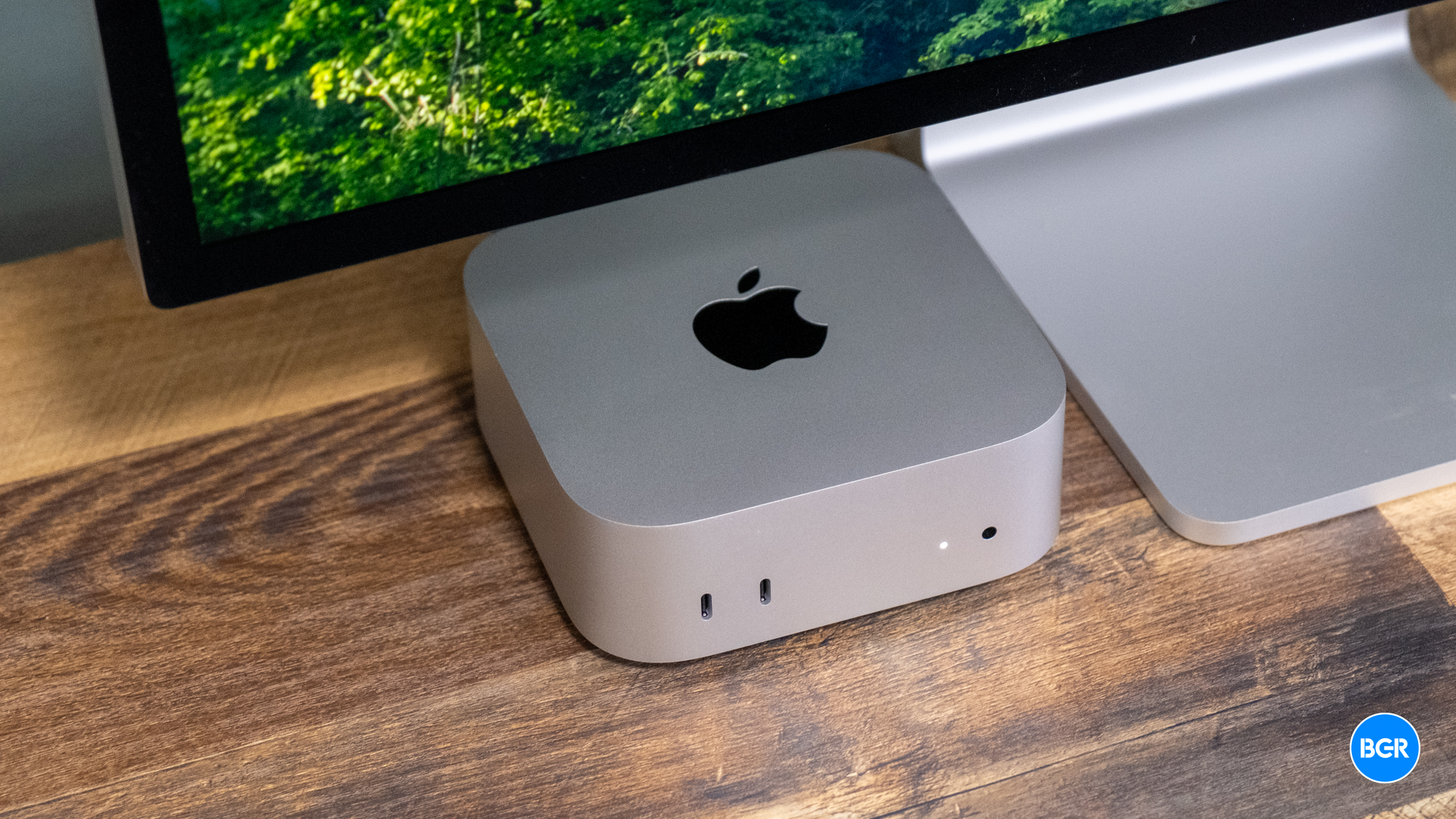 Top-down view of the 2024 Mac Mini