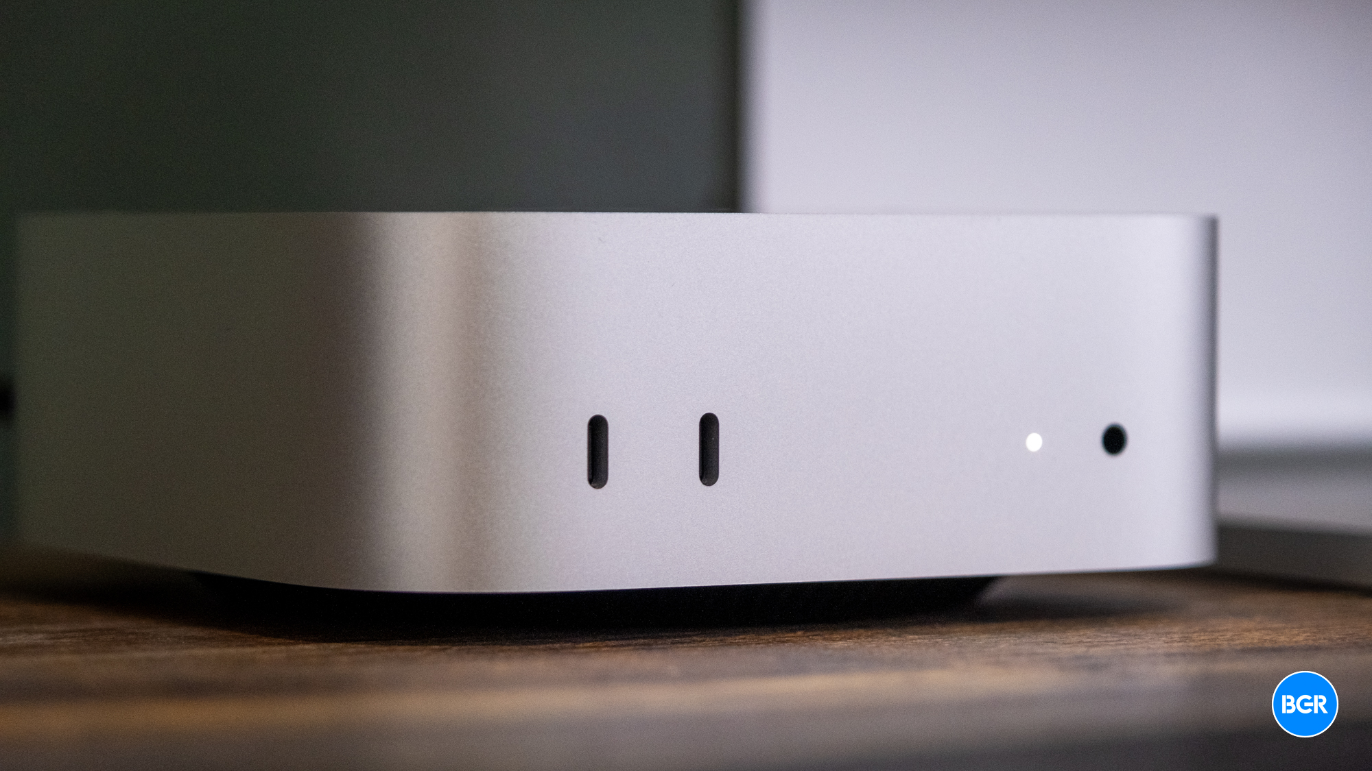 Front of the 2024 Mac Mini