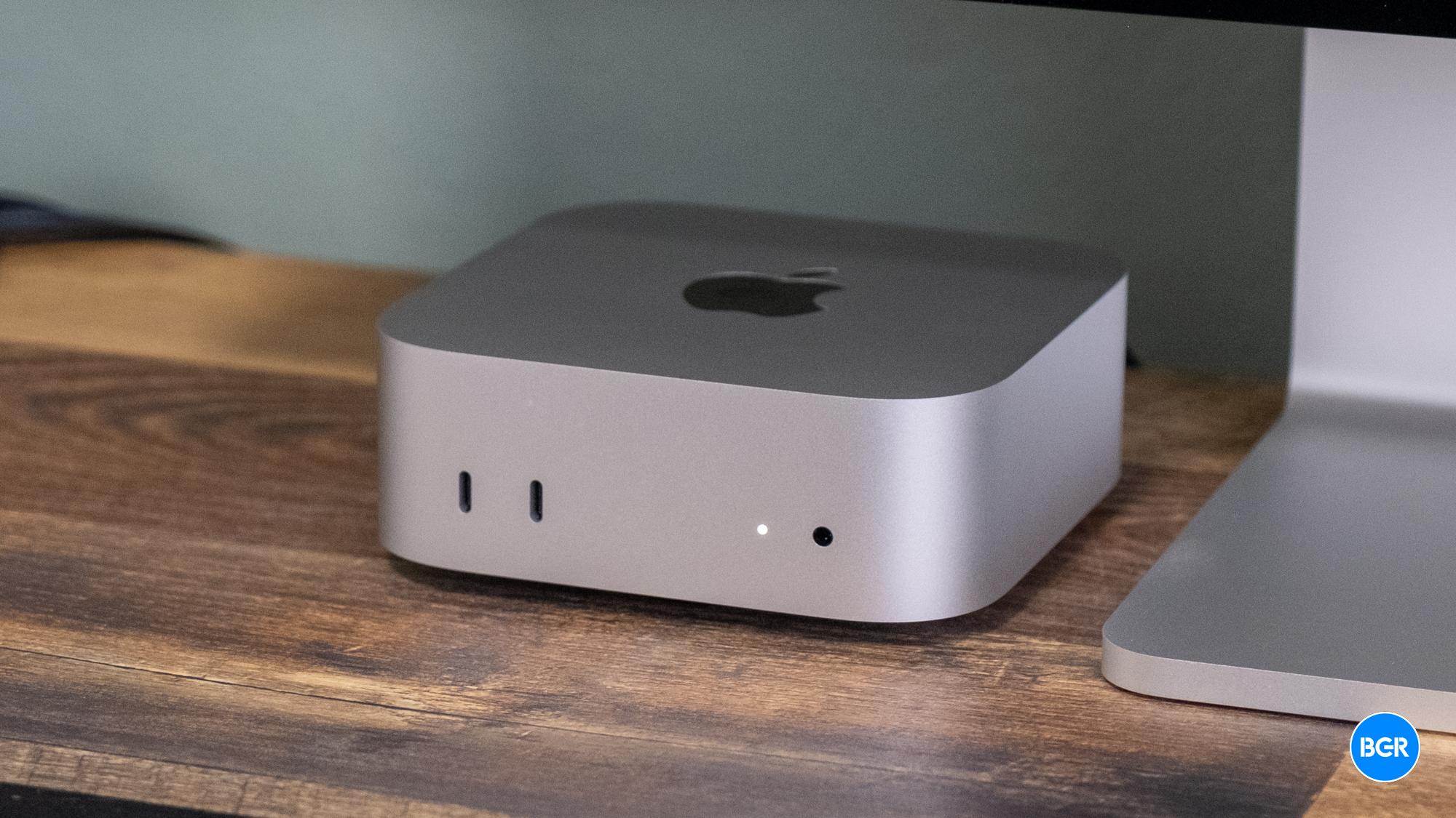 2024 Mac Mini on a wooden table