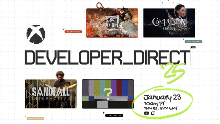 Xbox Developer Direct 2025 is coming on Jan. 23.